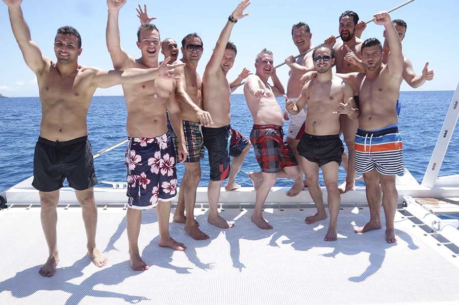 Bachelor party in Ibiza island